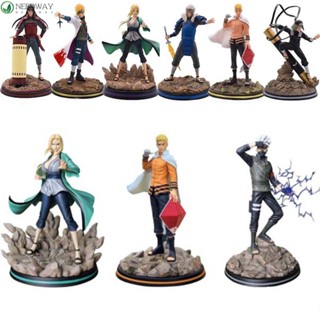 Needway โมเดลฟิกเกอร์ PVC การ์ตูนนารูโตะ Sarutobi Lchizoku Hashirama Tobirama NARUTO