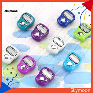 Skym* เครื่องนับจํานวนอิเล็กทรอนิกส์ หน้าจอ LCD แบบมือถือ พร้อมไฟ LED สําหรับข้อมูล