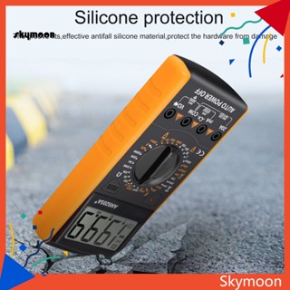 Skym* AN9205A+ มัลติมิเตอร์ดิจิทัล โวลต์มิเตอร์ แอมมิเตอร์ หน้าจอ LCD อัตโนมัติ สําหรับวัดความถี่