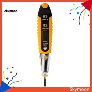 Skym* ปากกาทดสอบความไวแสงไฟฟ้าดิจิทัล อเนกประสงค์ พร้อมหลอดไฟ LED