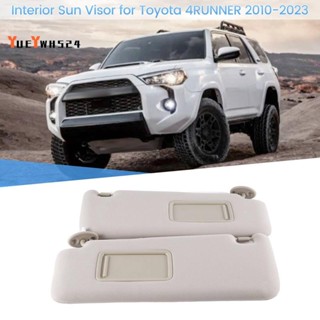 『yueywh524』ชุดที่บังแดดรถยนต์ พร้อมกระจกภายใน สีเบจ สําหรับ Toyota 4RUNNER 2010-2023 74320-35A91-B1