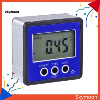 Skym* เครื่องโปรแทรกเตอร์ดิจิทัล LCD วัดมุมเอียง ฐานแม่เหล็ก กันน้ํา