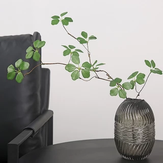 ต้นไม้ประดิษฐ์ สีเขียว เรียบง่าย สําหรับตกแต่งบ้าน