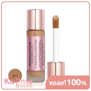 Makeup Revolution Conceal &amp;amp; Define Foundation 23ml #F11.