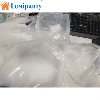 Lumiparty แม่พิมพ์ซิลิโคน รูปหัวใจ ทรงหกเหลี่ยม ก้นกลม สําหรับตกแต่งบ้าน Diy 3 ชิ้น ต่อชุด