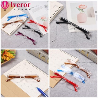 Lveror แว่นตาอ่านหนังสือ เรซิน เบาพิเศษ ดูแลสายตา สีแคนดี้