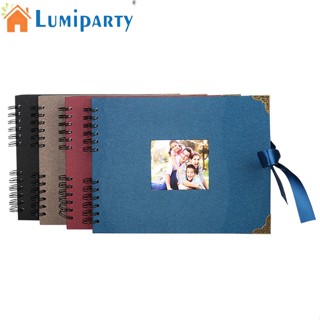 Lumiparty อัลบั้มรูปภาพแฮนด์เมด พร้อมหน้าต่าง กันน้ํา อเนกประสงค์ Diy สําหรับเก็บสะสม ของขวัญ