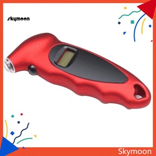 Skym* เครื่องวัดความดันลมยางดิจิทัล LCD สําหรับรถยนต์ รถจักรยานยนต์