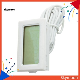 Skym* เครื่องวัดอุณหภูมิความชื้น หน้าจอ LCD ขนาดเล็ก แบบพกพา พร้อมโพรบ