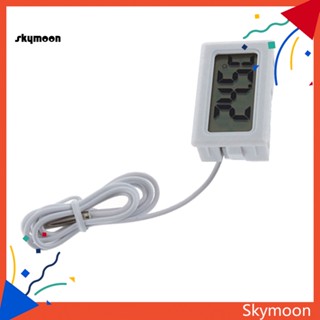 Skym* เครื่องวัดอุณหภูมิตู้เย็นดิจิทัล LCD -50 ถึง 110