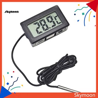 Skym* เครื่องวัดอุณหภูมิน้ํา หน้าจอ LCD ดิจิทัล 2 เมตร สําหรับตู้ปลา