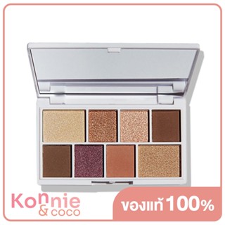 Makeup Revolution I Heart Revolution Mini Chocolate Palette 10.2g เมคอัพ รีโวลูชั่น มินิพาเลทอายแชโดว์ 8 เฉดสี.