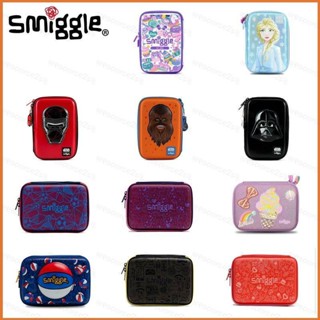 Kts Smiggle กระเป๋าดินสอ ลายการ์ตูนยูนิคอร์น โฟรเซ่นน่ารัก จุของได้เยอะ เรียบง่าย สําหรับใส่เครื่องเขียนนักเรียน