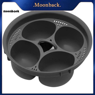 &lt;moonback&gt; หม้อนึ่งไข่ 4 หลุม ทําความสะอาดง่าย ไม่ติดผิว พร้อม 4 หลุม อุปกรณ์เสริม สําหรับห้องครัว Tm5 และ Tm6