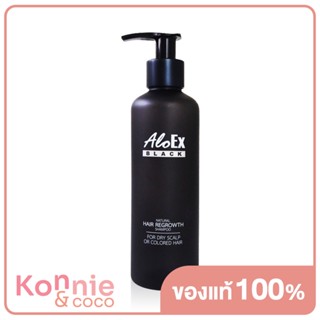 AloEx Black Hair Regrowth Shampoo 200ml.