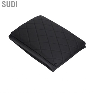 Sudi Center Console Armrest Pad Wear Resistant Easy Clean Cover Comfortable Touch for Vehicle