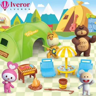 Lveror โมเดลเฟอร์นิเจอร์พลาสติก สเกล 1/12 อุปกรณ์เสริม สําหรับตกแต่งบ้านตุ๊กตา