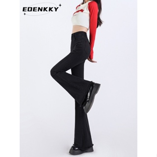 EOENKKY  กางเกงขายาว กางเกงยีสน์ผู้หญิง ทรงหลวม ๆ ตรง Retro Hip Hop Pants 2023 NEW Style  Stylish ทันสมัย Unique สบาย A97L318 36Z230909