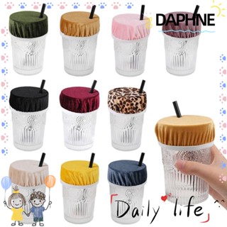 Daphne ฝาครอบแก้วเครื่องดื่ม ป้องกันฝุ่น กันรั่ว อุปกรณ์เสริม สําหรับปาร์ตี้