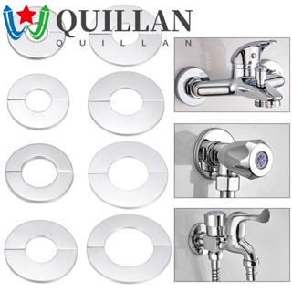 Quillan ฝาครอบท่อน้ํา แบบสเตนเลส มีกาวในตัว อุปกรณ์เสริม สําหรับเครื่องปรับอากาศ ห้องครัว