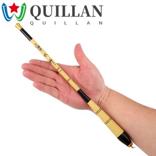 Quillan คันเบ็ดตกปลา คาร์บอนไฟเบอร์ น้ําหนักเบาพิเศษ