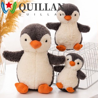 Quillan ตุ๊กตาเพนกวิน ขนปุยนุ่ม น่ารัก พื้นผิวเรียบ ตกแต่งบ้าน