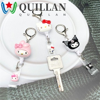 Quillan คลิปหนีบป้ายชื่อ บัตรประจําตัวนักเรียน บัตรพยาบาล ถอดออกได้ สร้างสรรค์