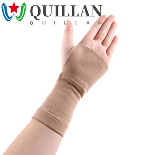 Quillan ถุงมือพยุง ยืดหยุ่น บรรเทาอาการปวด อุโมงค์ปลาคาร์พ บีบอัด สายรัดข้อมือ เคล็ดขัดยอก รั้ง ถุงมือ