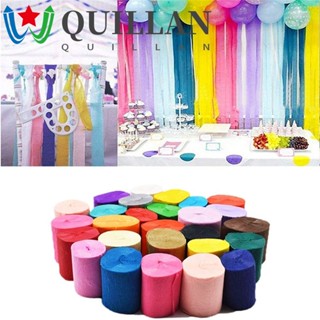 Quillan กระดาษเครป แฮนด์เมด สําหรับตกแต่งงานแต่งงาน งานวันเกิด DIY