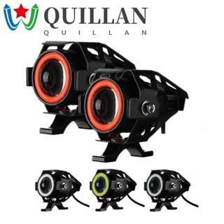 Quillan ไฟหน้า LED สว่างมาก อุปกรณ์เสริม สําหรับรถจักรยานยนต์ สกูตเตอร์