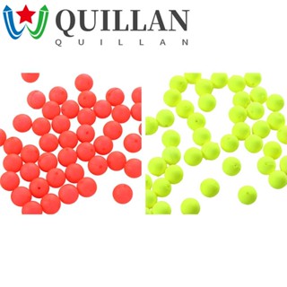 Quillan ลูกบอลโฟมลอยน้ํา เรืองแสง สําหรับตกปลา 50 ชิ้น 50 ชิ้น