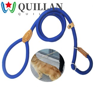 Quillan สายจูงสุนัข 1.5/1.8 ม. แข็งแรง สีพื้น ทนทาน อุปกรณ์เสริม สําหรับฝึกสุนัขเดิน