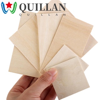 Quillan แผ่นบอร์ดไม้ ทรงสี่เหลี่ยมผืนผ้า DIY ของเล่นสําหรับเด็ก