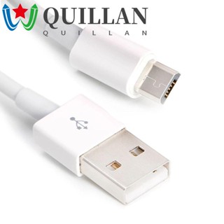 Quillan สายชาร์จ USB แบบพกพา สายชาร์จ Android ชาร์จเร็ว อุปกรณ์เสริมสมาร์ทโฟน อะแดปเตอร์ชาร์จ USB สายชาร์จ USB