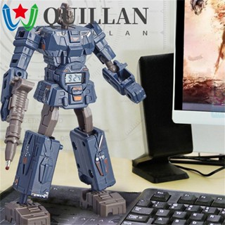 Quillan ฟิกเกอร์แปลงร่าง ของขวัญเด็กผู้ชาย ของเล่นตลก Transformer ของเล่น พร้อมนาฬิกา เขียน ปากกาเปลี่ยนรูปได้