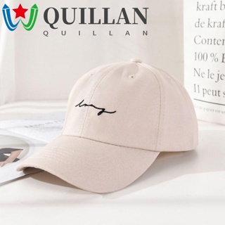 Quillan หมวกเบสบอล ลําลอง ปักลาย สไตล์ฮิปฮอป เหมาะกับฤดูใบไม้ผลิ และฤดูร้อน สําหรับเล่นกีฬากลางแจ้ง