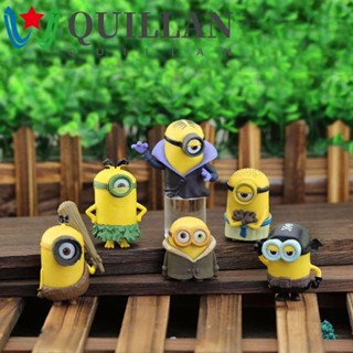 Quillan ฟิกเกอร์ PVC รูปปั้นมินเนี่ยน Despicable Me 6 ชิ้น 10 ชิ้น 12 ชิ้น