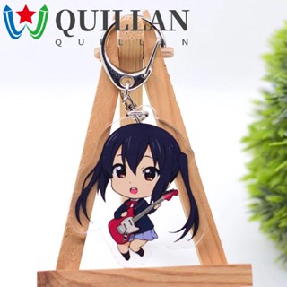 Quillan K-ON !! พวงกุญแจ จี้การ์ตูนอนิเมะ สองด้าน อุปกรณ์เสริม สําหรับห้อยกระเป๋า