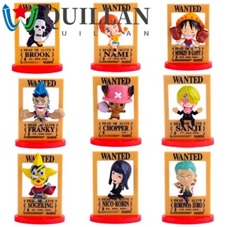 Quillan โมเดลฟิกเกอร์ รูปปั้นลูฟี่ Usopp 9 แบบ ของเล่น สําหรับสะสม