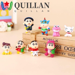 Quillan ตุ๊กตาฟิกเกอร์ PVC รูปการ์ตูนชินจัง แฮนด์เมด