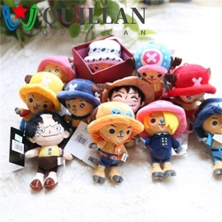 Quillan ของเล่นตุ๊กตาคอสเพลย์ Ace Law Zoro Chopper 25 ซม.