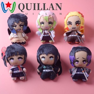 Quillan ตุ๊กตาฟิกเกอร์การ์ตูนอนิเมะ Demon Slayer Tomioka Giyu Kamado Tanjirou Kawaii Kamado Nezuko ของเล่นสําหรับเด็ก