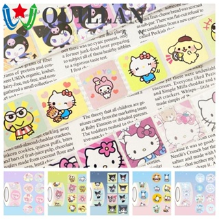 Quillan สติกเกอร์เทปกระดาษ ลาย Guka Cinnamoroll Pochacco Gooka แฮนด์เมด สําหรับตกแต่งของขวัญวันเกิด 200 ชิ้น