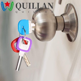 Quillan เคสซิลิโคน ยืดหยุ่น หลากสี สําหรับพวงกุญแจ DIY 32 ชิ้น