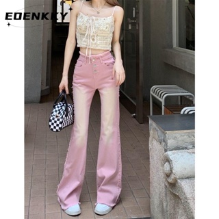 EOENKKY  กางเกงขายาว กางเกงยีสน์ผู้หญิง ทรงหลวม ๆ ตรง Retro Hip Hop Pants 2023 NEW Style  fashion รุ่นใหม่ ทันสมัย Comfortable A97L3OD 36Z230909