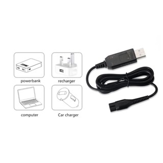 C* อะแดปเตอร์ชาร์จ USB 4 3V A00390 S301 310 สําหรับเครื่องโกนหนวด QP2520 QP2620 RQ328 RQ330 RQ331 RQ338 Rq350