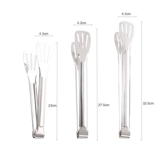 KOALA คลิปหนีบอาหารสแตนเลส ที่คีบบาร์บีคิว ย่างเนื้อ ที่คีบปากเป็ด stainless steel food clip