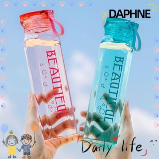 Daphne ขวดน้ํา แก้ว ไร้ BPA กันรั่ว อุปกรณ์เสริม สําหรับเล่นกีฬา ขี่จักรยาน ตั้งแคมป์ กลางแจ้ง