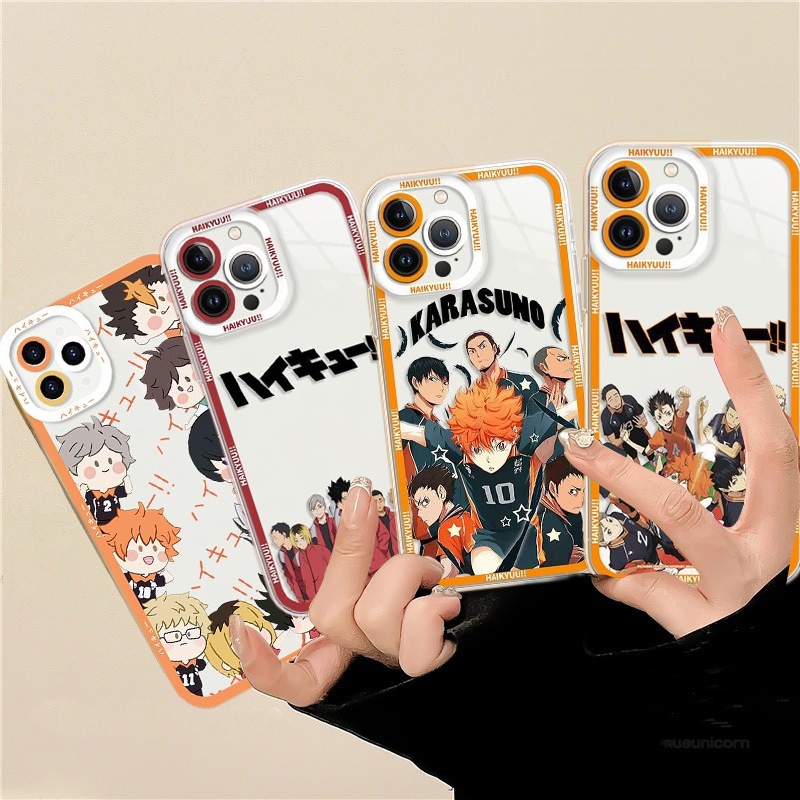 เคสโทรศัพท์มือถือ TPU ใส กันกระแทก ลายอนิเมะวอลเลย์บอล Haikyuu Syou Hinata Kageyama Tobio สําหรับ Realme 10 Pro Plus C33 C56 C21Y C25Y C20 C20A C35 C34 7 8 E