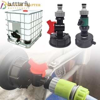 Buttterfly IBC อะแดปเตอร์เชื่อมต่อท่อ 3/4 นิ้ว IBC อุปกรณ์เสริม สําหรับสวน